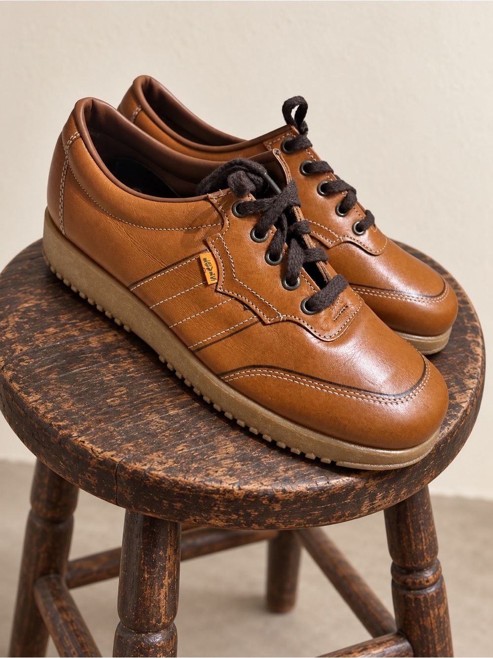 Vintage 1970s Levi Orange Tab Brown Shoes/Sneakers